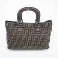 Fendi Brown Canvas Zucca Tote Bag #2227 by Bolt Boutique