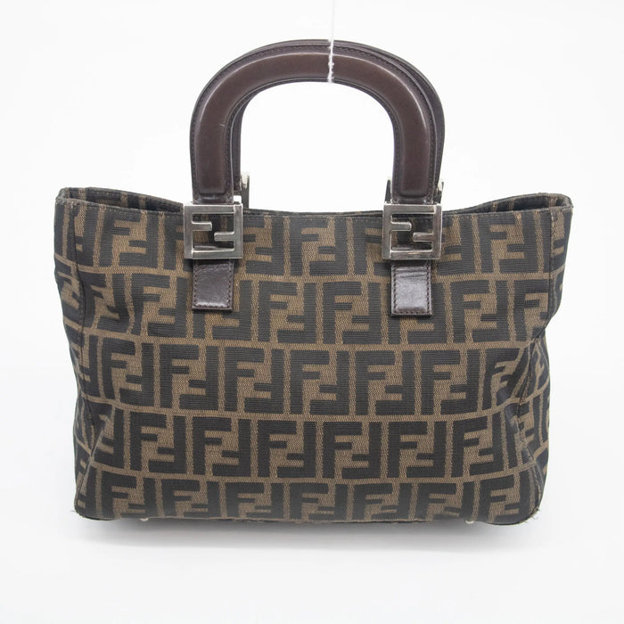 Fendi Brown Canvas Zucca Tote Bag #2227 by Bolt Boutique