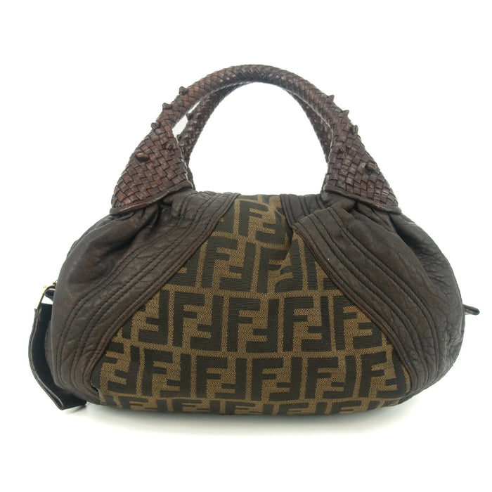 Fendi Brown Zucca Spy Canvas FF Tote Bag #9216 by Bolt Boutique