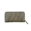 Fendi Brown Zucca Zippy Long Wallet #3855 by Bolt Boutique