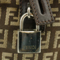 Fendi Brown Zucchino Mini Boston Bag #8539 by Bolt Boutique