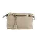 Fendi By The Way Grey Leather 2Way Shoulder Bag #3545 by Bolt Boutique