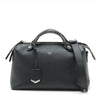 Fendi By The Way Mini Leather 2 Way Handbag Black 8BL124 #2478