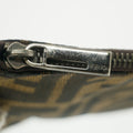 Fendi Canvas Brown Pochette Crossbody Bag #5256 by Bolt Boutique