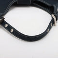Fendi Canvas Mamma Baguette Shoulder bag Navy Blue 26686 #2611 by Bolt Boutique