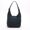 Fendi Canvas Mamma Baguette Shoulder bag Navy Blue 26686 #2611 by Bolt Boutique