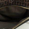 Fendi Dark Brown FF Zucca Hobo Shoulder Bag #3605 by Bolt Boutique