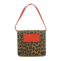 Fendi FF Cheetah Print Pattern Canvas Mini Pochette Clutch Bag #3406 by Bolt Boutique