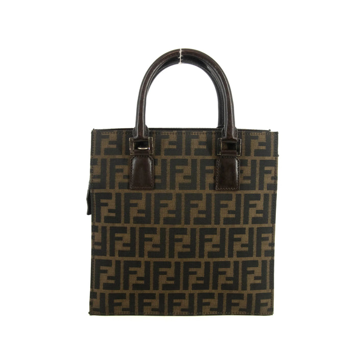 Fendi FF Zucca Canvas Brown Mini Tote Bag #4683 by Bolt Boutique