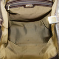 Fendi FF Zucca Leather x Canvas Triangular Brown Tote Bag #3182 by Bolt Boutique