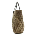 Fendi FF Zucchino Beige Canvas Shoulder Bag #3607 by Bolt Boutique