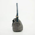 Fendi FF Zucchino Blue Bucket Shoulder Bag #3001 by Bolt Boutique