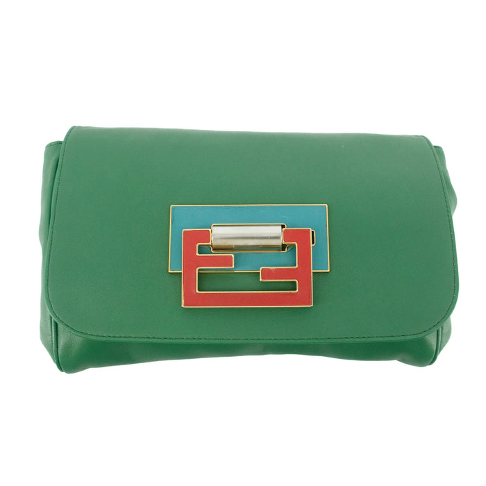Fendi Green Baguette Fan Di Bag Crossbody Bag #9233 by Bolt Boutique