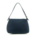 Fendi Mamma Baguette Denim Black Shoulder Bag #5426 by Bolt Boutique