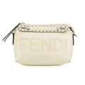 Fendi Mini By The Way Leather White Crossbody Bag #5366 by Bolt Boutique