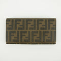 Fendi Monogram Canvas Brown Zucca Long Wallet #5766 by Bolt Boutique