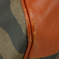 Fendi Pecan Pattern PVC x Leather Boston Bag Brown #3604 by Bolt Boutique
