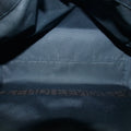 Fendi Shoulder Bag Zucchino Canvas Leather Black #9207 by Bolt Boutique