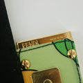 Fendi Vintage Convertible Uette Green Baguette Belt Bag #9314 by Bolt Boutique