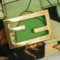 Fendi Vintage Convertible Uette Green Baguette Belt Bag #9314 by Bolt Boutique