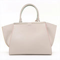 Fendi Vitello Dolce Petite 3Jours Tote Bag Gray #2900 by Bolt Boutique