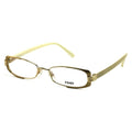 Fendi Women's Eyeglasses F943 714 Gold/Beige 49 16 135 Full Rim Oval by DailySale