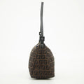 Fendi Zucca Brown Pochette Accessories Shoulder Bag #2473 by Bolt Boutique