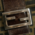 Fendi Zucca Canvas Brown Mama Baguette Shoulder Bag #3409 by Bolt Boutique