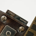 Fendi Zucca Canvas Brown Mama Baguette Shoulder Bag #3409 by Bolt Boutique