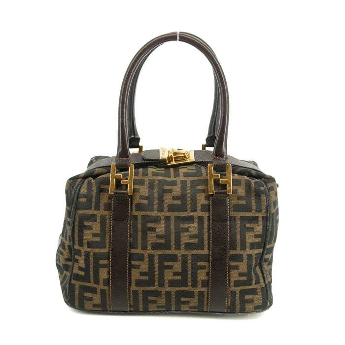 Fendi Zucca Canvas FF Brown Tote Bag #3181 by Bolt Boutique