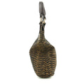 Fendi Zucca Canvas Zebra Pattern Brown Tote Bag #3609 by Bolt Boutique