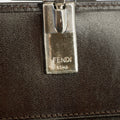 Fendi Zucca FF Canvas Clip Long Wallet Brown #3116 by Bolt Boutique