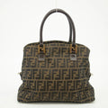 Fendi Zucca FF Top Handle 2way Handbag #2472 by Bolt Boutique