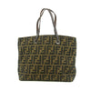 Fendi Zucca Mamma Brown Shoulder Bag Canvas #9289