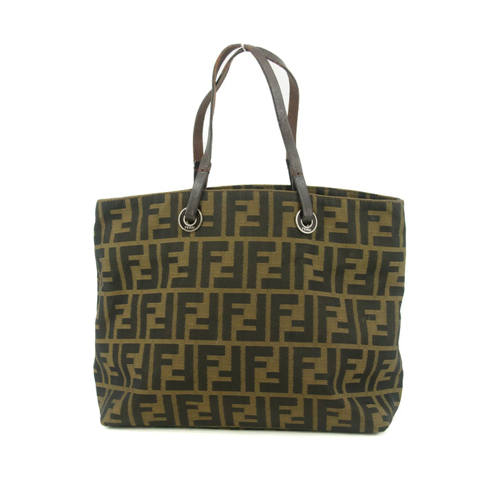 Fendi Zucca Mamma Brown Shoulder Bag Canvas #9289 by Bolt Boutique