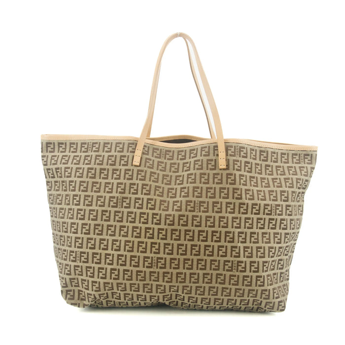 Fendi Zucchino Beige Vintage Tote Bag #9305 by Bolt Boutique
