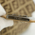 Fendi Zucchino Canvas Beige Shoulder Bag #9235 by Bolt Boutique