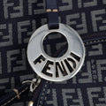Fendi Zucchino Canvas Cuoio Small Chef Pocket Clutch Bag #2295 by Bolt Boutique