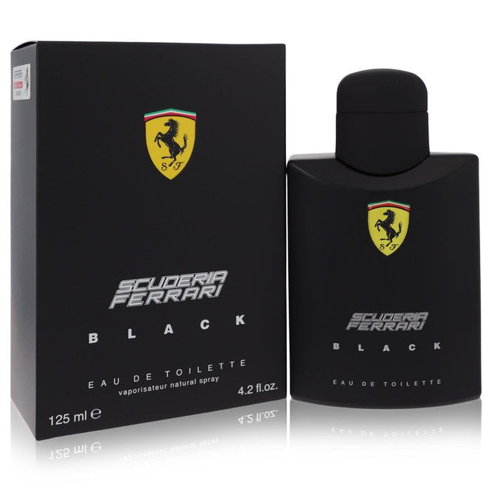 Ferrari Scuderia Black by Ferrari Eau De Toilette Spray 4.2 oz for Men by Avera Group