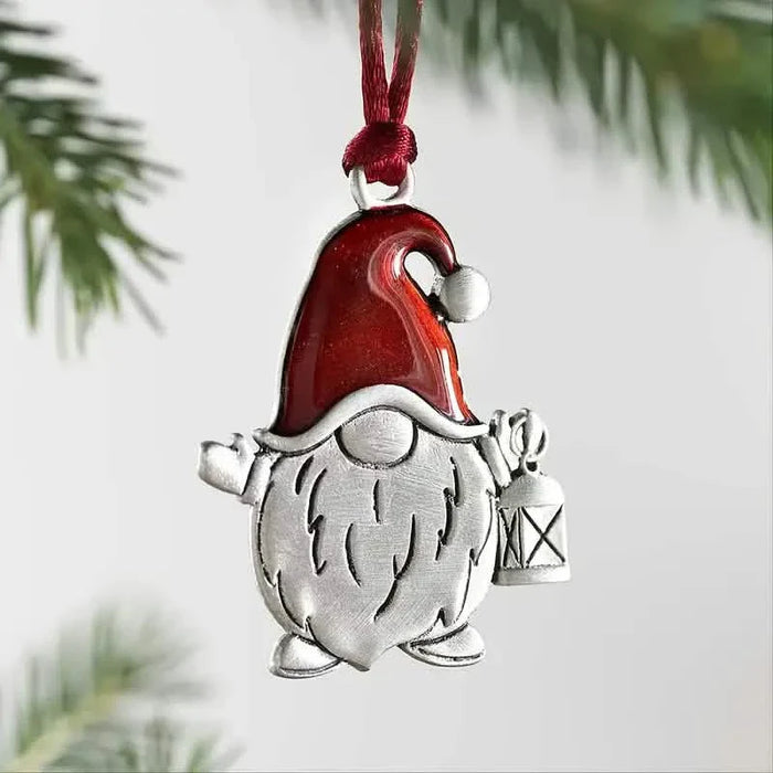 Festive Christmas Tree Pendant - Metal Hanging Ornament for Scene Decor by DailySale