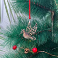 Festive Christmas Tree Pendant - Metal Hanging Ornament for Scene Decor by DailySale