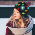 Festive LED Lights Knit Hat by DailySale
