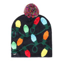 Festive LED Lights Knit Hat by DailySale
