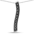 0.30 Carat Genuine Black Diamond .925 Sterling Silver Pendant by Bids.com