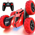 RC Remote Control Car – 4WD, 360° Flip Stunt, LED Lights, Ages 6+ by DailySale