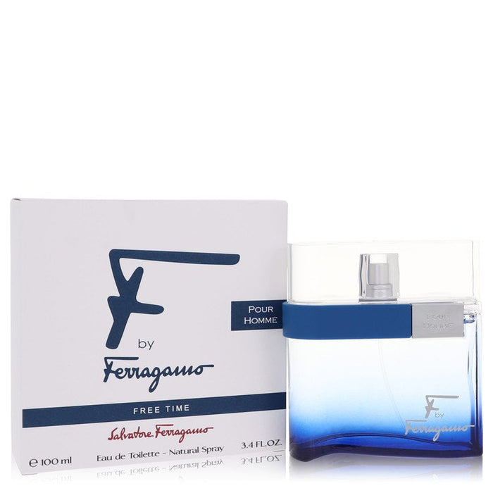 F Free Time by Salvatore Ferragamo Eau De Toilette Spray 3.4 oz for Men by Avera Group