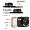 FHD 1080P Dash Cam 4" Screen Dual Cameras by DailySale