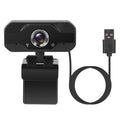 FHD 1080P USB Webcam with 360° Rotatable Clip by DailySale