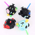 Fidget Dodecagon ‚Äì12-Side Fidget Cube Relieves Stress and Anxiety Anti Depression Cube by DailySale