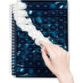Fidget Spiral Notebook Push Pop Bubble Fidget Sensory Toy by DailySale